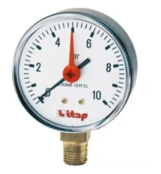 Манометр рад. корпус Dn 63  1/4" 0...10 бар ITAP